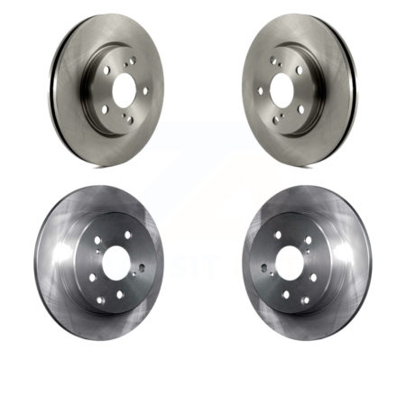 Front Rear Disc Brake Rotors Kit For Toyota RAV4 Lexus HS250h K8-101464