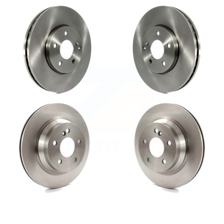 Front Rear Disc Brake Rotors Kit For Mercedes-Benz E350 E320 AWD K8-101477