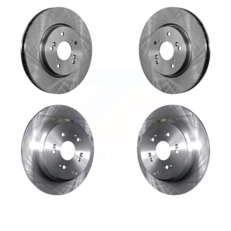 Front Rear Disc Brake Rotors Kit For Honda CR-V Acura RDX K8-101478