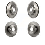 Front Rear Disc Brake Rotors Kit For Mercedes-Benz C230 CLK350 SLK350 C320 SLK280 SLK300 K8-101481