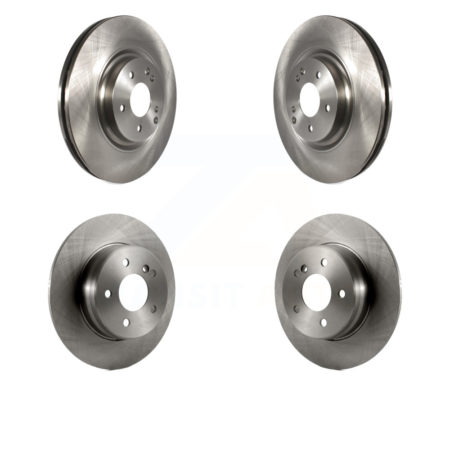 Front Rear Disc Brake Rotors Kit For Mercedes-Benz C230 CLK350 SLK350 C320 SLK280 SLK300 K8-101481