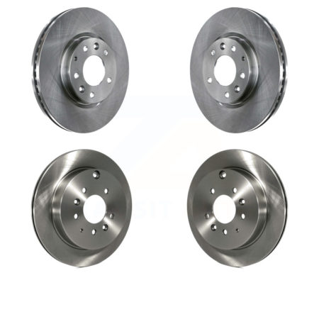 Front Rear Disc Brake Rotors Kit For Ford Edge Mazda CX-7 Lincoln MKX K8-101482