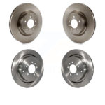 Front Rear Disc Brake Rotors Kit For Land Rover Range Sport LR4 K8-101483