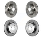 Front Rear Disc Brake Rotors Kit For 2006-2009 Land Rover Range Naturally Aspirated K8-101484