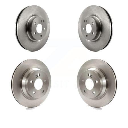 Front Rear Disc Brake Rotors Kit For Mercedes-Benz GLK350 CLS550 CLS500 GLK250 E550 K8-101486