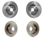 Front Rear Disc Brake Rotors Kit For Ford Escape Transit Connect K8-101488