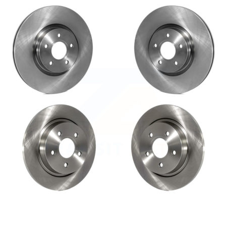 Front Rear Disc Brake Rotors Kit For Volvo S40 C70 V50 With 320mm Diameter Rotor K8-101490