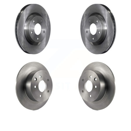 Front Rear Disc Brake Rotors Kit For Nissan Altima K8-101491