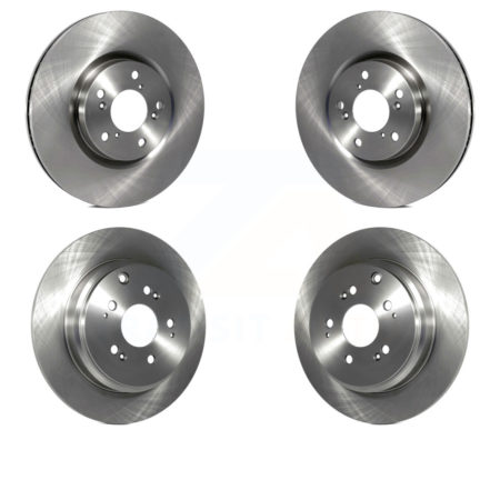 Front Rear Disc Brake Rotors Kit For Honda Pilot Acura MDX ZDX K8-101493