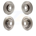 Front Rear Disc Brake Rotors Kit For INFINITI G37 G35 Q60 K8-101495