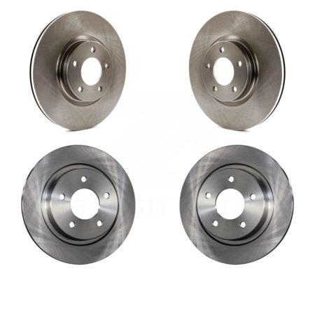 Front Rear Disc Brake Rotors Kit For Mazda 3 K8-101496