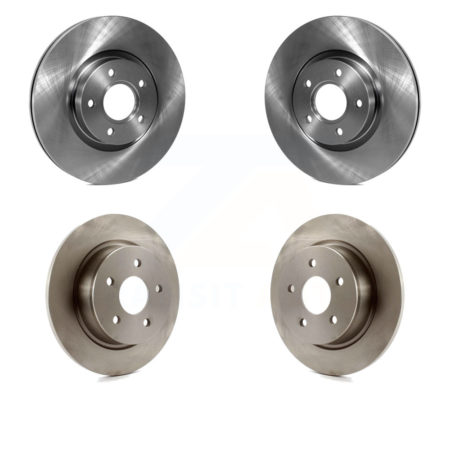 Front Rear Disc Brake Rotors Kit For Ford Escape C-Max K8-101505