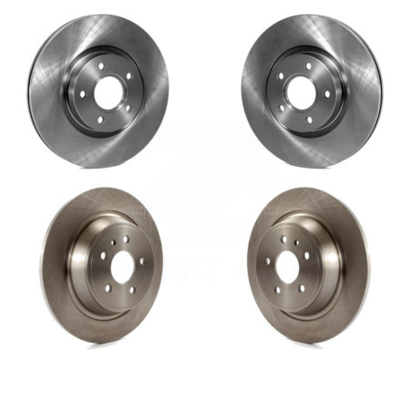 Front Rear Disc Brake Rotors Kit For Ford Escape K8-101506