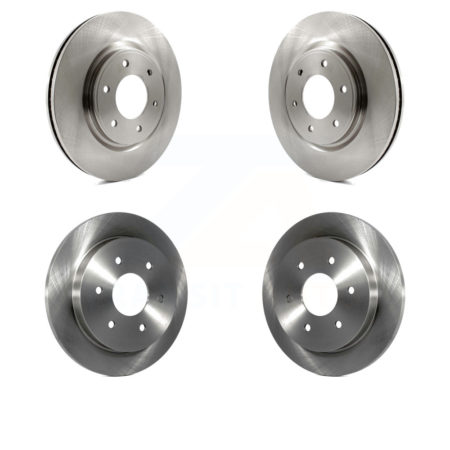 Front Rear Disc Brake Rotors Kit For Nissan Armada TITAN INFINITI QX56 K8-101518