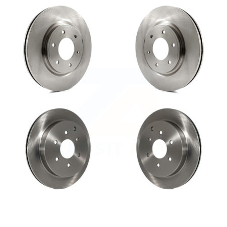 Front Rear Disc Brake Rotors Kit For INFINITI Nissan Armada QX80 QX56 K8-101519