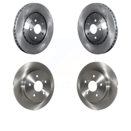 Front Rear Disc Brake Rotors Kit For Lexus NX200t NX300 NX300h K8-101523