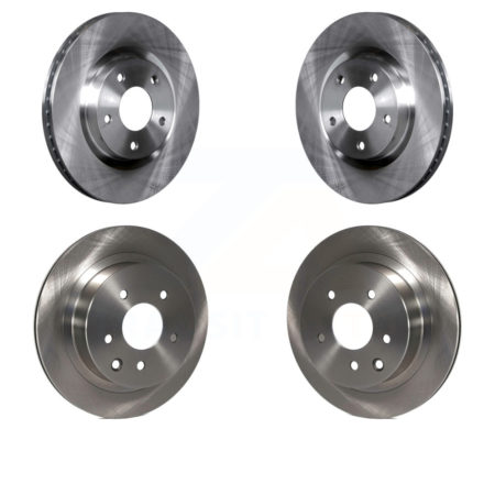 Front Rear Disc Brake Rotors Kit For Nissan Rogue Select K8-101525