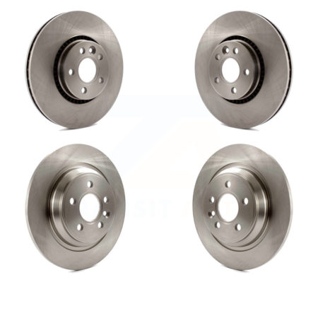 Front Rear Disc Brake Rotors Kit For Volvo S60 V60 Cross Country V70 K8-101528