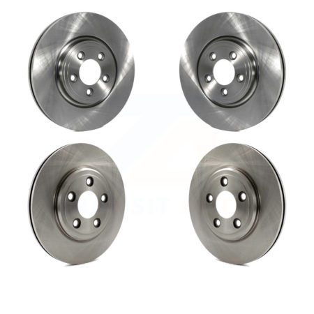 Front Rear Disc Brake Rotors Kit For Jaguar S-Type XJ8 Vanden Plas K8-101530
