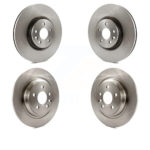 Front Rear Disc Brake Rotors Kit For Volvo S60 V70 With 336mm Diameter Rotor K8-101540