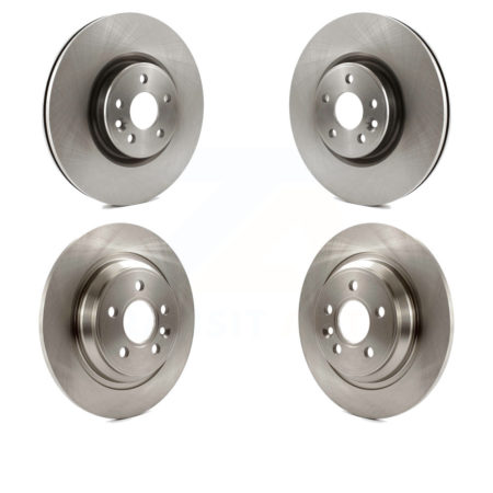 Front Rear Disc Brake Rotors Kit For Volvo S60 V70 With 336mm Diameter Rotor K8-101540