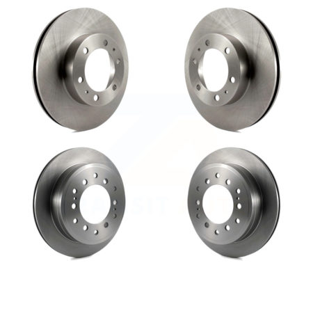 Front Rear Disc Brake Rotors Kit For Toyota 4Runner FJ Cruiser K8-101546