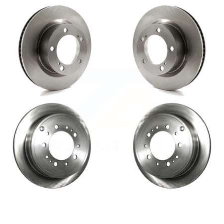 Front Rear Disc Brake Rotors Kit For Toyota Land Cruiser Lexus LX570 K8-101548