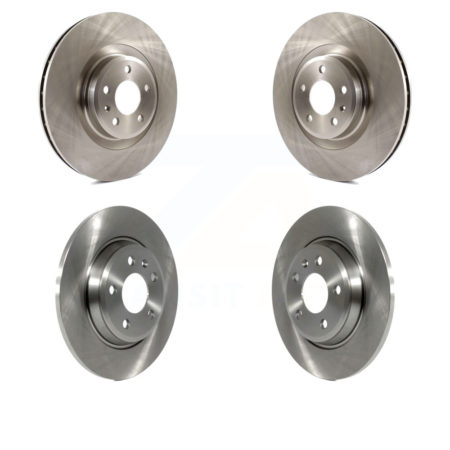 Front Rear Disc Brake Rotors Kit For Audi Q5 A6 With 345mm Diameter Rotor K8-101549