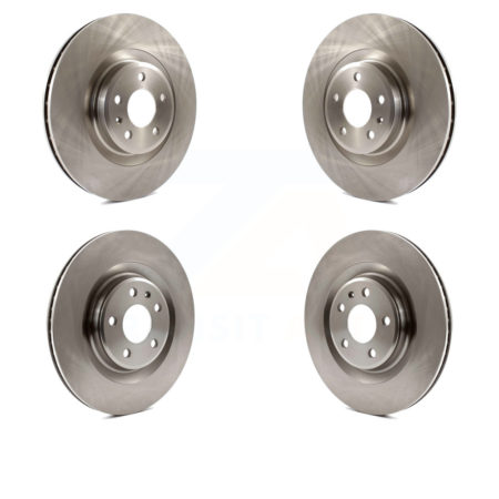 Front Rear Disc Brake Rotors Kit For Audi Q5 Porsche Macan A6 Quattro S4 S5 A7 K8-101551