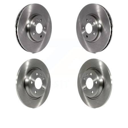Front Rear Disc Brake Rotors Kit For Audi Q5 A4 Quattro A5 allroad K8-101552