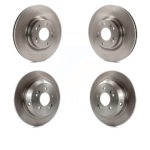 Front Rear Disc Brake Rotors Kit For 2009-2011 Hyundai Genesis 3.8L K8-101557