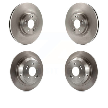 Front Rear Disc Brake Rotors Kit For Hyundai Genesis K8-101558