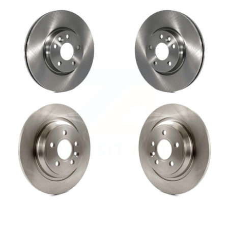 Front Rear Disc Brake Rotors Kit For Volvo S60 V70 With 300mm Diameter Rotor K8-101559