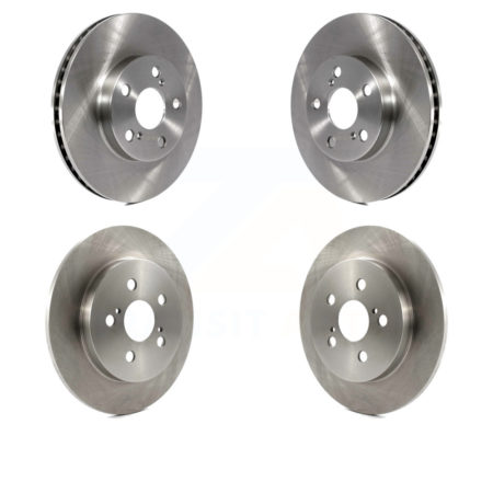 Front Rear Disc Brake Rotors Kit For Toyota Prius Lexus CT200h Plug-In K8-101567