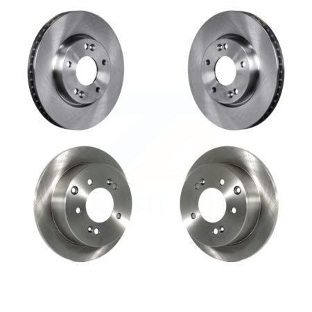 Front Rear Disc Brake Rotors Kit For Kia Forte Soul Koup Forte5 K8-101569