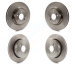 Front Rear Disc Brake Rotors Kit For Hyundai Genesis Coupe K8-101570