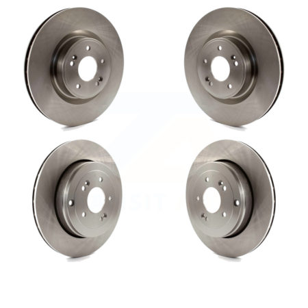 Front Rear Disc Brake Rotors Kit For Hyundai Genesis Coupe K8-101570