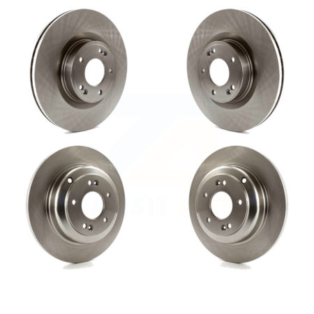 Front Rear Disc Brake Rotors Kit For Hyundai Genesis Coupe K8-101571