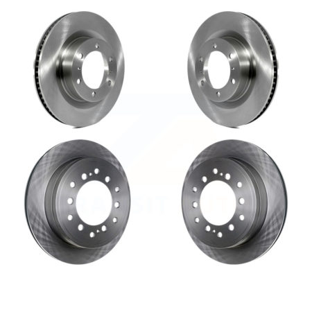 Front Rear Disc Brake Rotors Kit For Toyota 4Runner Lexus GX460 K8-101574