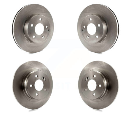 Front Rear Disc Brake Rotors Kit For Mercedes-Benz C300 C250 C230 K8-101575