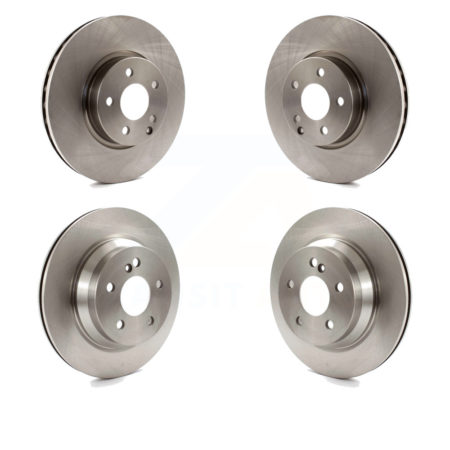 Front Rear Disc Brake Rotors Kit For Mercedes-Benz E350 E400 With 322mm Diameter Rotor K8-101578