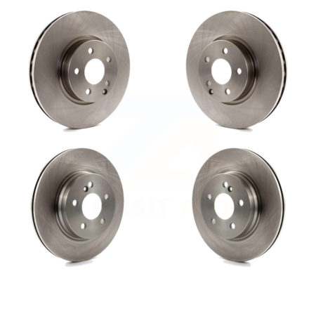 Front Rear Disc Brake Rotors Kit For Mercedes-Benz E350 C300 C350 K8-101579