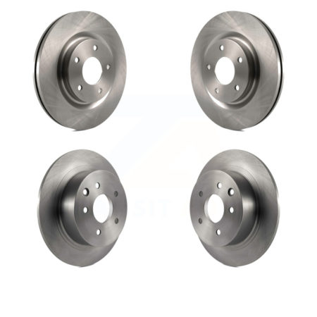 Front Rear Disc Brake Rotors Kit For Nissan Sentra Juke K8-101582