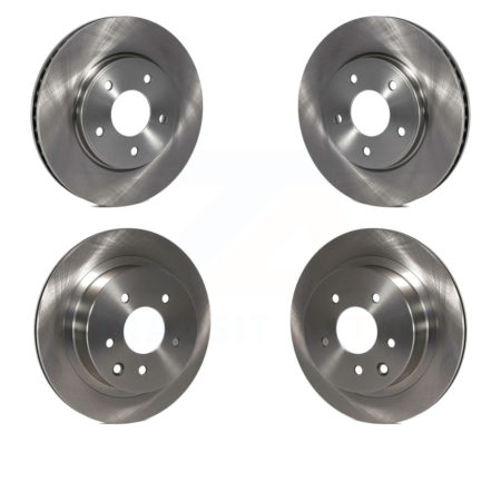 Front Rear Disc Brake Rotors Kit For Nissan LEAF K8-101583