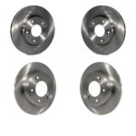 Front Rear Brake Rotor Kit For Hyundai Elantra Kia Soul Forte Veloster GT Kona Forte5 Koup K8-101584
