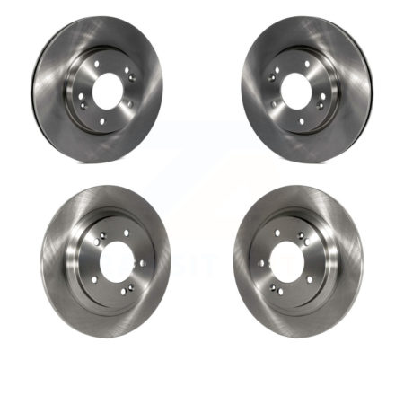 Front Rear Disc Brake Rotors Kit For Hyundai Elantra GT Kia Forte Forte5 K8-101585