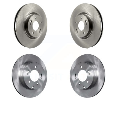 Front Rear Disc Brake Rotors Kit For Kia Optima Hyundai Tucson Azera Cadenza K8-101587