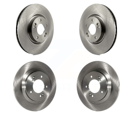 Front Rear Disc Brake Rotors Kit For Kia Optima Hyundai Sonata Cadenza Azera K8-101589