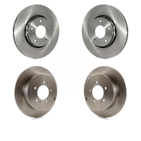Front Rear Disc Brake Rotors Kit For Mitsubishi Lancer K8-101594