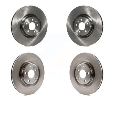 Front Rear Disc Brake Rotors Kit For Audi A6 Quattro A7 K8-101595